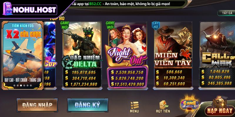 B52 - Hướng Dẫn Chi Tiết Cách Tham Gia Dành Cho Tân Binh 2 Kho game đổi thưởng phong phú