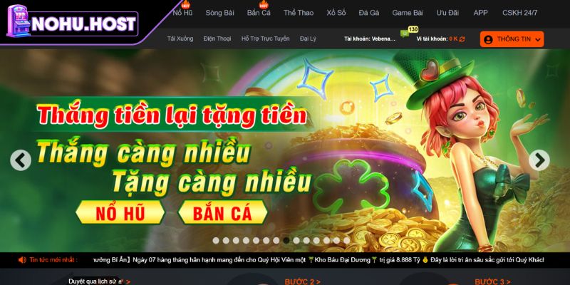 Khuyến Mãi NOHU 2 Thắng tiền lại tặng thêm tiền