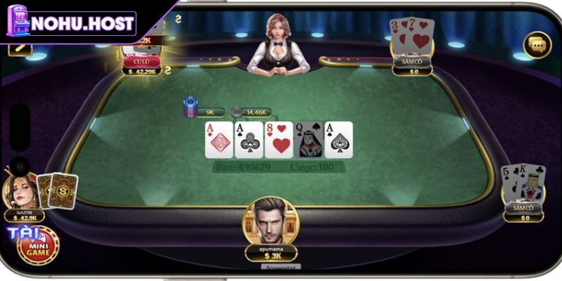Poker NOHU - Hướng Dẫn Từng Vòng Cược Và Mẹo Chơi Hiệu Quả 1 Khám phá game Poker NOHU