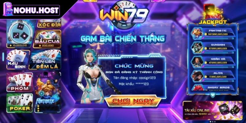 Giới thiệu sảnh nổ hũ Win79
